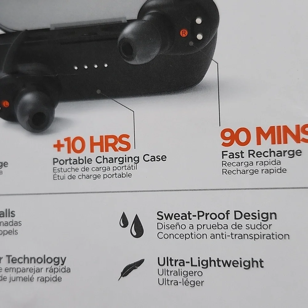 New Hypergear Wireless Earbuds True Sounds No Strings Attached